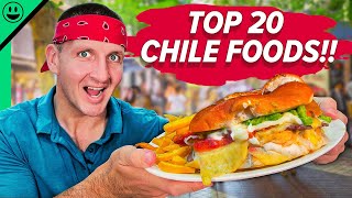 Must Try Before You Die Chile’s TOP 20 Street Foods [upl. by Bain394]