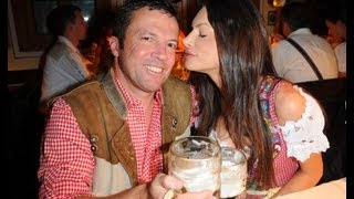 Lothar Matthäus mit Freundin Joanna  OKTOBERFEST 2012  Day 14  Oli Kahn war auch da [upl. by Maisel]