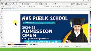 School Admission Banner Designa  School Result Banner design [upl. by Ardnaek]