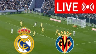 🔴LIVE  Real Madrid vs Villarreal  LaLiga 2425  Match Live Now [upl. by Coralyn64]