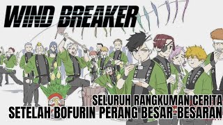 KESERUAN DI PESTA PERAYAAN KEMENANGAN BOFURIN  ALUR CERITA ANIME  WIND BREAKER [upl. by Suhpoelc]