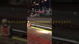 metro red line delays two trains riding on one track  both ways bikelife vlogvideo shorts [upl. by Eveiveneg]