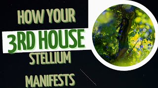 Stellium in 3rd House How It Manifests Lessons Reflections Gemini and Character Development [upl. by Cohl]