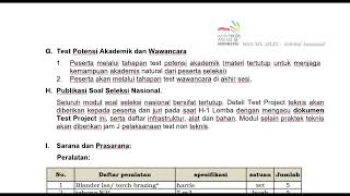 Informasi seleksi nasional World Skills Asean Bidang Refrigeration an d Air conditioning [upl. by Atiek]