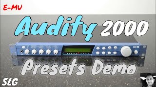 Emu  Audity 2000  Factory Presets Demo [upl. by Georgina]