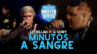 LIT KILLAH vs G SONY  MINUTOS A SANGRE  FMS ARGENTINA 2020 JORNADA 5 [upl. by Macdonell]