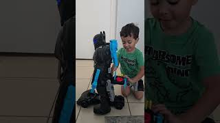 Brennan got a Batbot for his birthday [upl. by Richardo]