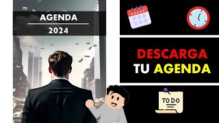 ¡Regalo una sencilla y práctica Agenda Digital en Excel y PDF 📅🚀 [upl. by Erdied]