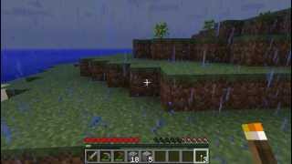 Lets Play Minecraft Hardcore 02 Starving [upl. by Akerdnahs]