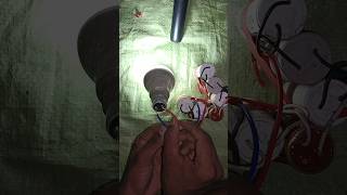 💡 25 MFD capacitor se bulb connection 🧐 testing mfd capacitor electrician experiment gopi [upl. by Alihs262]