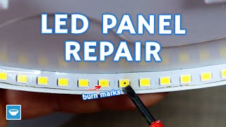 Easy LED Panel light repair and LED driver current optimization trick [upl. by Moe795]