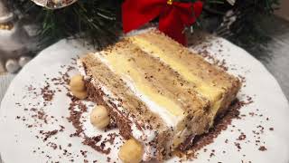 Novogodišnja 🎄🎇🎄🎇🎄 torta sa Milka čokoladom i lešnicima pohvalite se ovim receptom [upl. by Ainwat727]