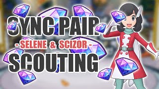 Pokemon Masters EX STEELING WITH SELENE  Sync Pair Scout  Selene Special Costume amp Scizor [upl. by Docilu544]