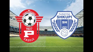 Fk Rabotnicki vs Fk Shkupi 2007 12 [upl. by Ecirted]