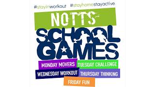 Notts School Games  At Home [upl. by Sarazen608]