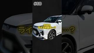 ライズ燃費 shorts suv toyota 68 [upl. by Frants533]