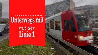 Unterwegs mit der Linie 1  ÖPNV Spotting Köln und Region Unterwegs mit der Linie… Part 1  KVB [upl. by Norrie188]