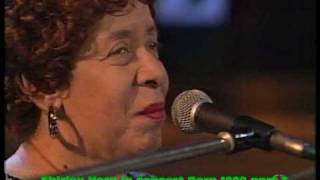 Shirley Horn in concert Bern 1990 part 3 Nice and Easy [upl. by Relyk]