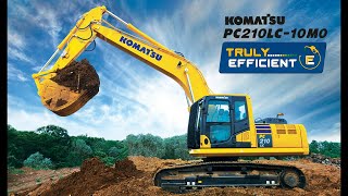 Komatsu PC21010 M0 The Truly Efficient Excavator [upl. by Ainwat]