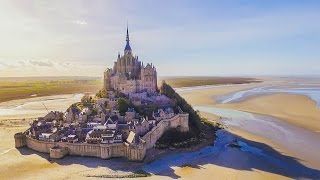 Exploring Incredible ISLAND MONASTERY Mont SaintMichel France [upl. by Yale486]