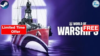 🔥 World of Warships — Marblehead Lima Pack FREE NOW [upl. by Helen915]