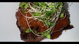 Beef Rib With Grape Bourbon BBQ Sauce [upl. by Ahsiral]