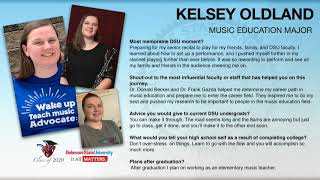 Kelsey Oldland  Delaware State University Senior Spotlight [upl. by Lietman23]