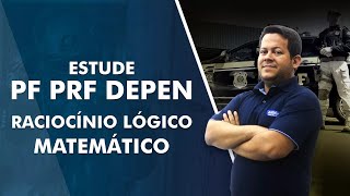 Aula de Raciocínio Lógico Matemático  Estude para PF PRF e DEPEN  AlfaCon [upl. by Cired]