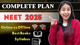 Complete Roadmap to NEET 2025  Self study vs Coaching neet study motivation [upl. by Neelyak855]