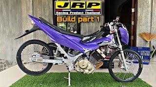 Raider150 JRP build part 1  Andreu Cabagyo [upl. by Nauqaj30]