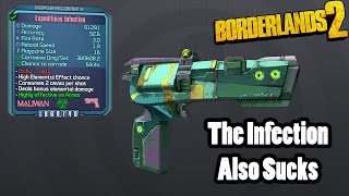 Borderlands 2 The Infection another terrible gun [upl. by Netsirhc]