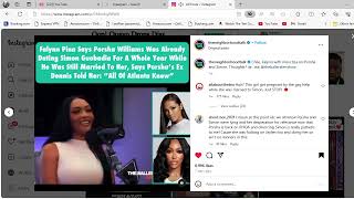 FALYNN PINA TALKS ABOUT HOW SHE FOUND ABOUT SIMON N PORSHA [upl. by Aneema]