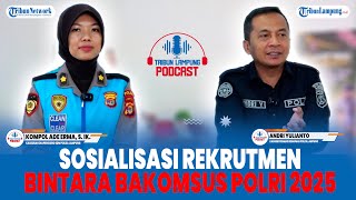 Sosialisasi Rekrutmen Bintara Bakomsus Polri 2025 [upl. by Lodnar]