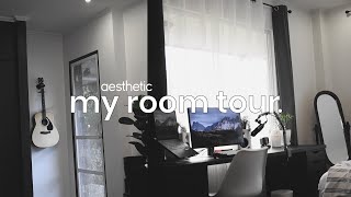 my aesthetic room tour as a university studentcontent creator [upl. by Eihtur992]