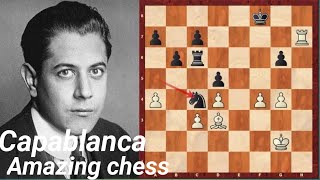 Capablanca vs Salomon Flohr Jose Capablanca chess game capablanca amazing check matechess [upl. by Lynde513]