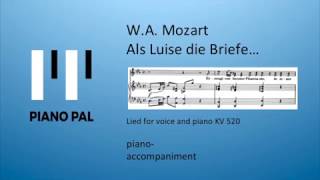 Als Luise die Briefe verbrannte Mozart Karaoke [upl. by Scrope]