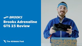 BROOKS Adrenaline GTS 23 review  The Athletes Foot Australia [upl. by Alayne574]