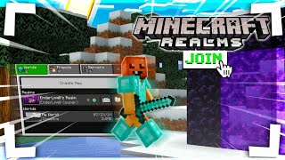 Minecraft Survival Realm 2024 CODE join 121  Bedrock Edition [upl. by Idahs249]