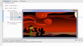 2  Java 2D side scrolling Game Tutorial part 1  Scrolling background [upl. by Corbet219]