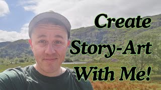 Creating Fun Story Art Together  Silly Scribbles 1 [upl. by Rufe]