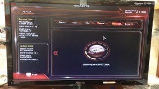 Материнская плата Gigabyte Z370M DS3H обновление  прошивка  bios [upl. by Haron]