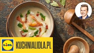 🍲 Zupa z porów z wędzonym łososiem  Karol Okrasa  Przepisy Kuchni Lidla [upl. by Janaye]