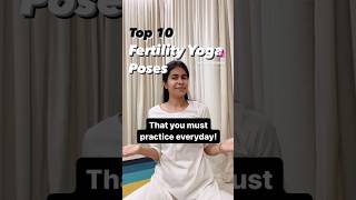 Yoga for fertility yogaforfertility conceivenaturally reproductivehealth yogawithbhumikaa [upl. by Tremayne829]