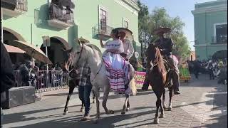 Hoy se llevó a cabo el desfile de carnaval Tlaxcala 2024 [upl. by Fionnula]