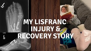 MY LISFRANC INJURY AND RECOVERY STORY 3 MONTH POST SURGERY UPDATE [upl. by Lledyl]