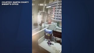 VIDEO Smash and grab at Treasure Coast Square jewelry kiosk [upl. by Therron126]