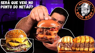 Fui Conhecer o Bom Beef Burger a Hamburgueria do Netão [upl. by Giefer]