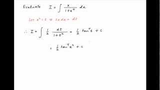 Evaluate the following indefinite integral [upl. by Yerggoeg]