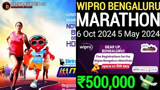 BENGALURU MARATHON 6 Oct 2024 ₹500000 prize [upl. by Oaks]