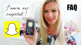 FAQ snapchat  Un bébé Projets Youtube Autre TVréalité [upl. by Llenaj]